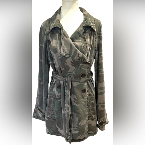 PAM & GELA size P (XS-S see below) light weight and soft tencel trench/jacket - Picture 3 of 16